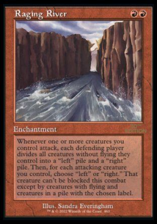 Raging River (Magic 30th Anniversary Edition - Old Frame) Trading Card