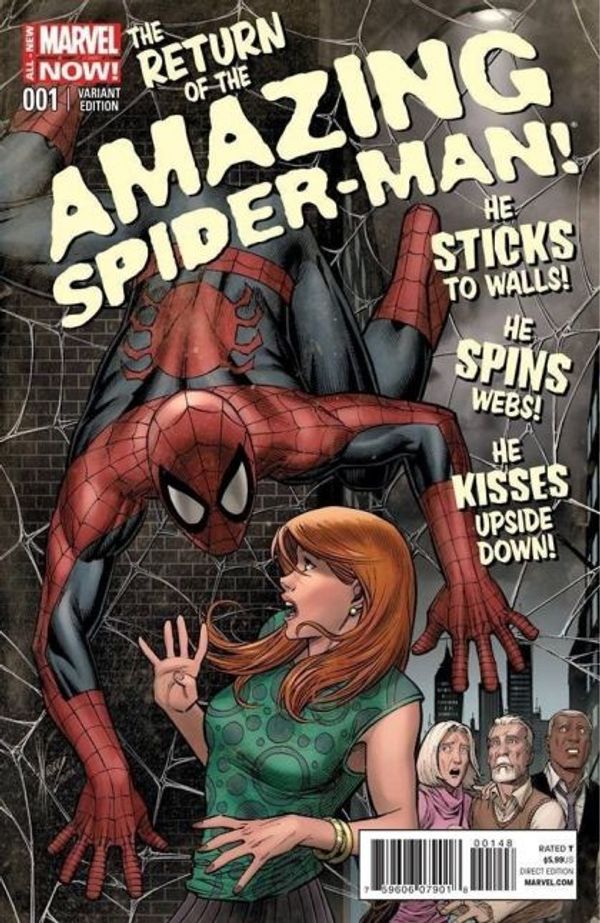 Amazing Spider-man #1 (Dale Keown Disposable Heroes Exclusive Variant Cover)