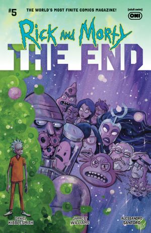 Rick And Morty The End #5 (Cvr D Inc 1:20 Tom Fowler Variant)
