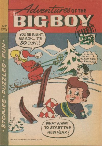 Adventures of Big Boy #225 Comic
