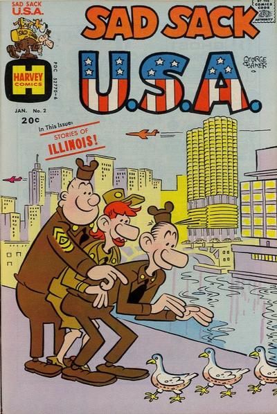 Sad Sack U.S.A. #2 Comic