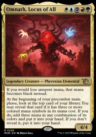 Omnath, Locus of All (March of the Machine) Trading Card