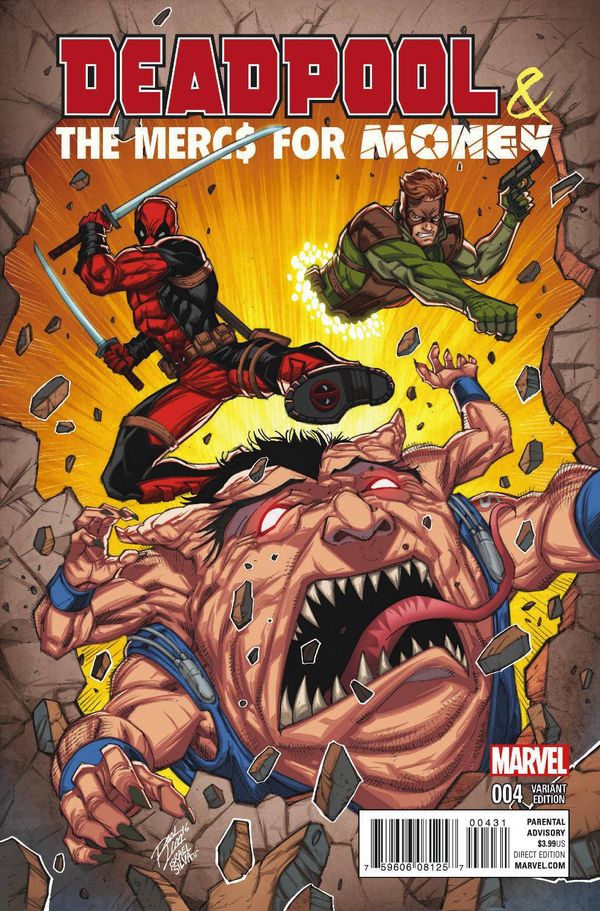 Deadpool & the Mercs  for Money #4 (Lim Variant)