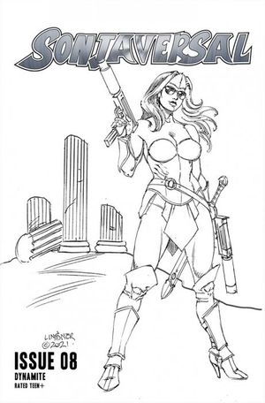 Sonjaversal #8 (Cover F 10 Copy Cover Linsner B&amp)