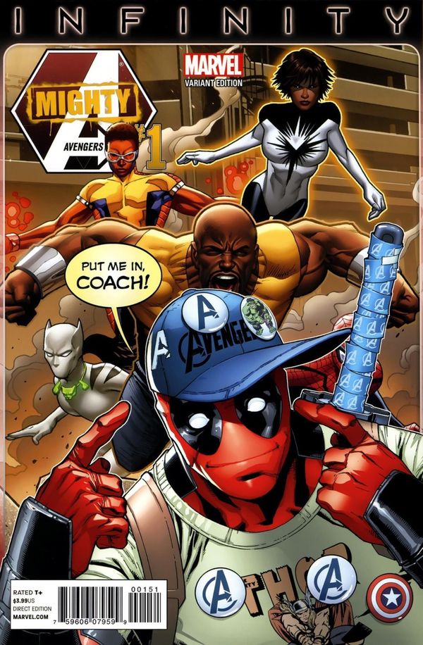 Mighty Avengers #1 (Deadpool Variant Cover)