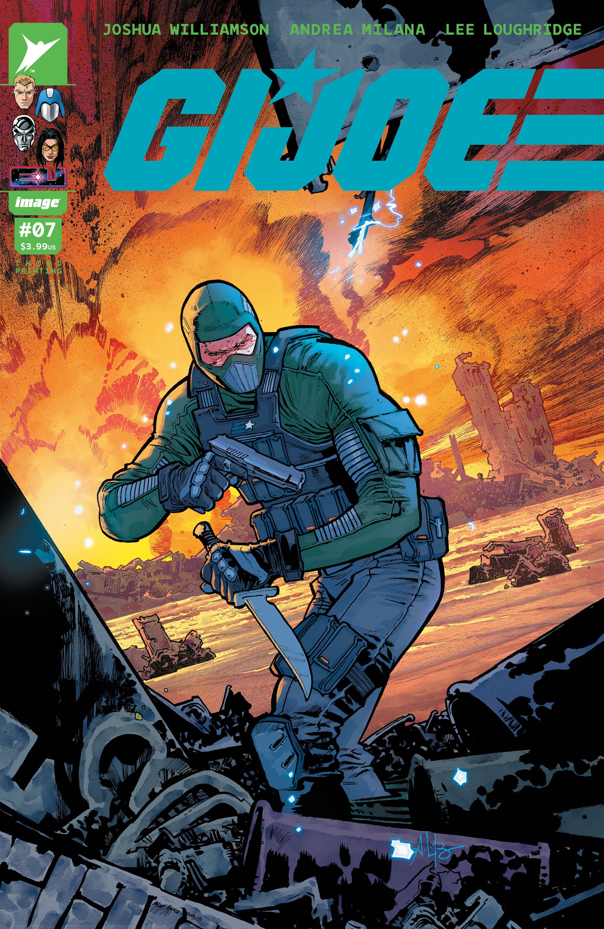 G.I. Joe #7 (3rd Ptg Cvr A Andrei Bressan & Adirano Lucas) Comic