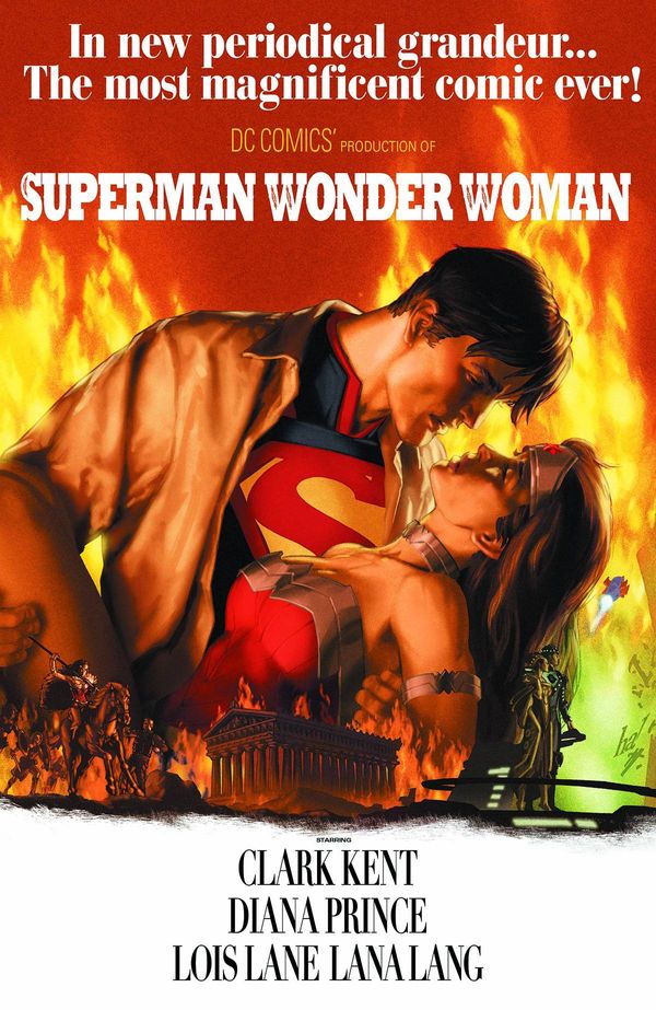 Superman Wonder Woman #17 (Movie Poster Variant Cover)