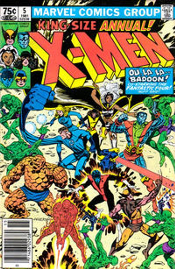 X-Men Annual #5 (Newsstand Edition)
