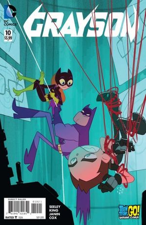 Grayson #10 (Teen Titans Go Variant Cover)