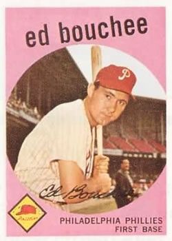 Ed Bouchee 1959 Topps #39 Sports Card