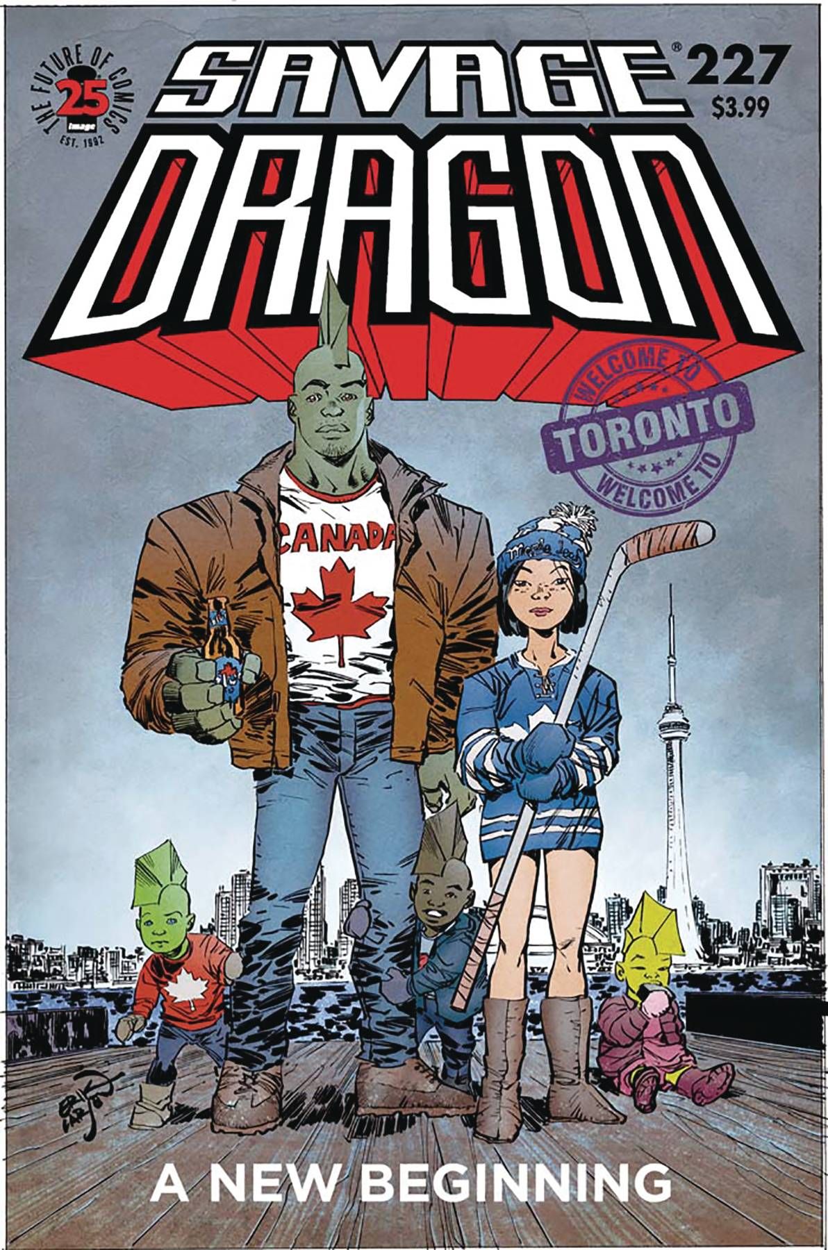 Savage Dragon #227 Comic