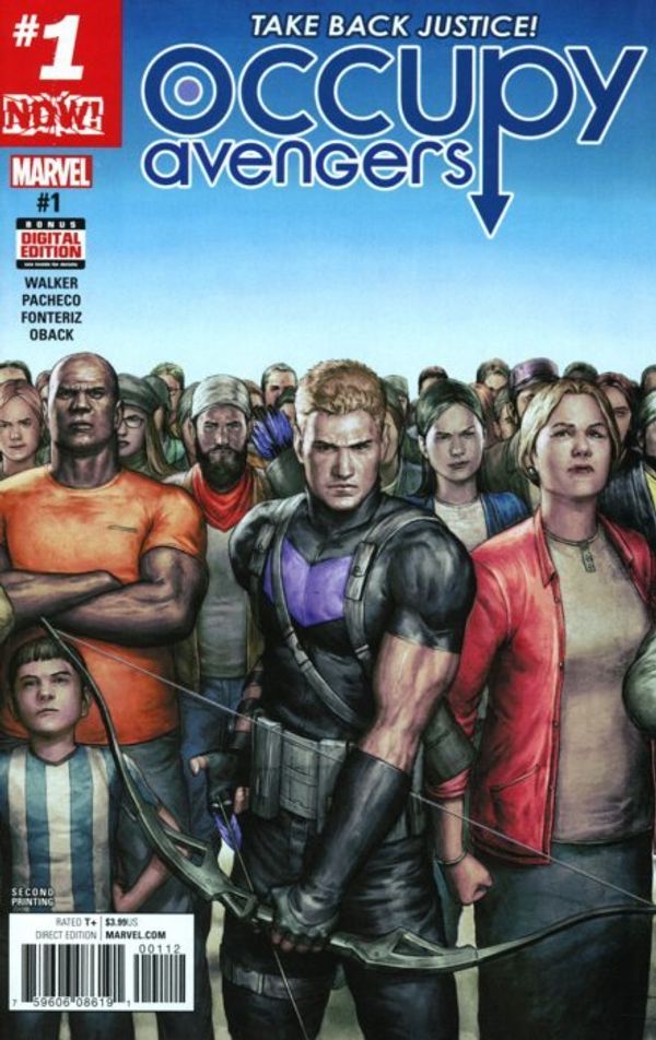 Occupy Avengers #1 (2nd Printing)