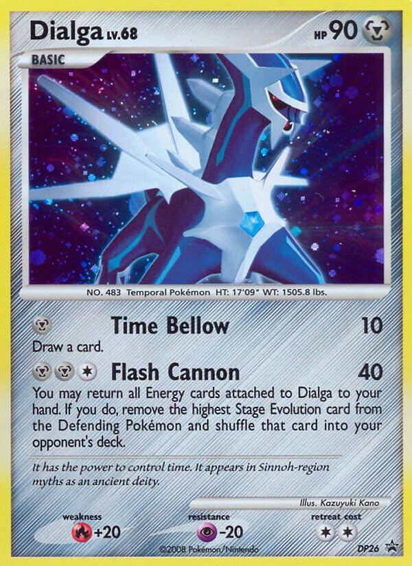 Dialga (DP26) - DP Black Star Promos Pokémon Card