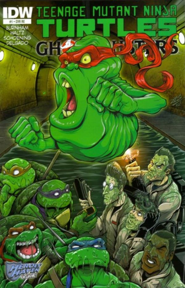 Teenage Mutant Ninja Turtles/Ghostbusters #1 (Heroes' Haven Variant)