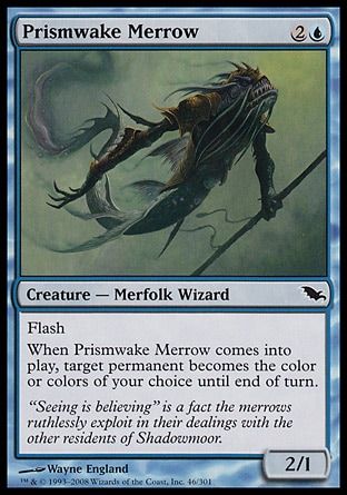 Prismwake Merrow (Shadowmoor) Trading Card