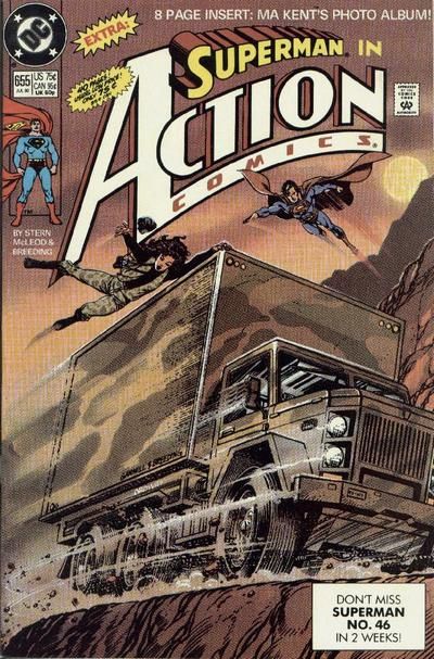 Action Comics #655 Comic
