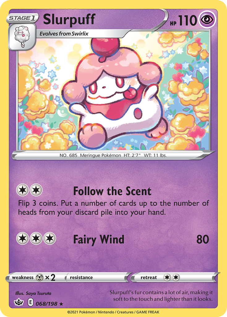 Slurpuff (68/198) - Chilling Reign Pokémon Card