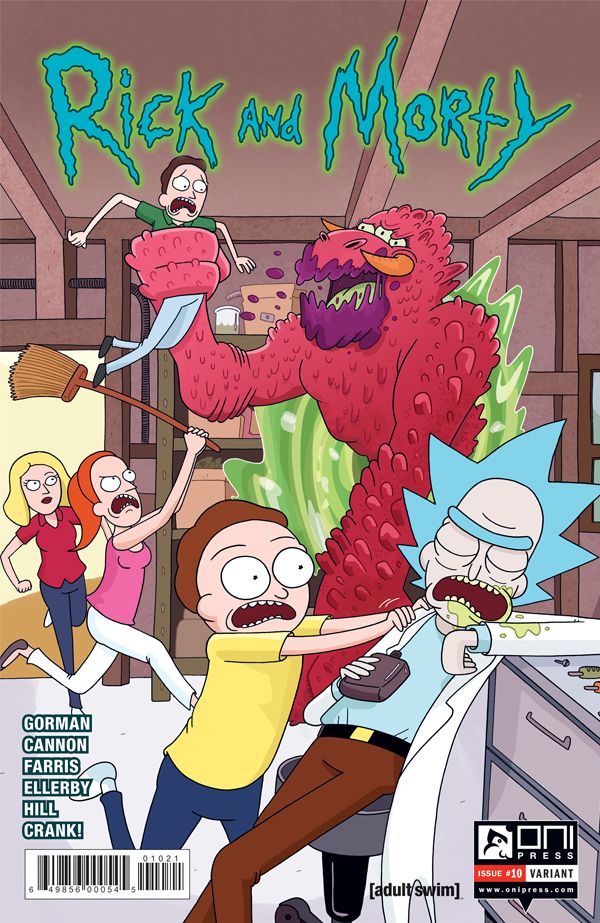 Rick and Morty #10 (Cover Variant Ellerby)