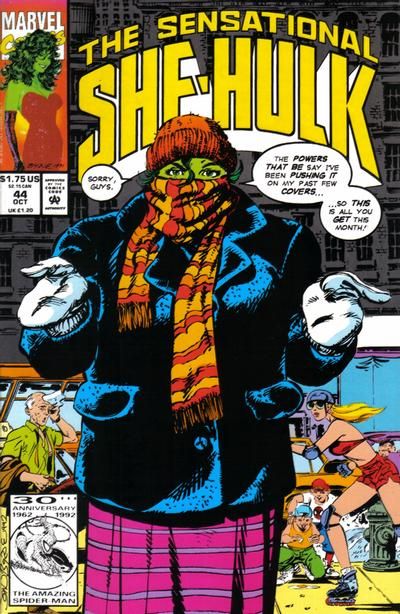 The Sensational She-Hulk #29  Marvel comics artists, Shehulk, Marvel  comics covers