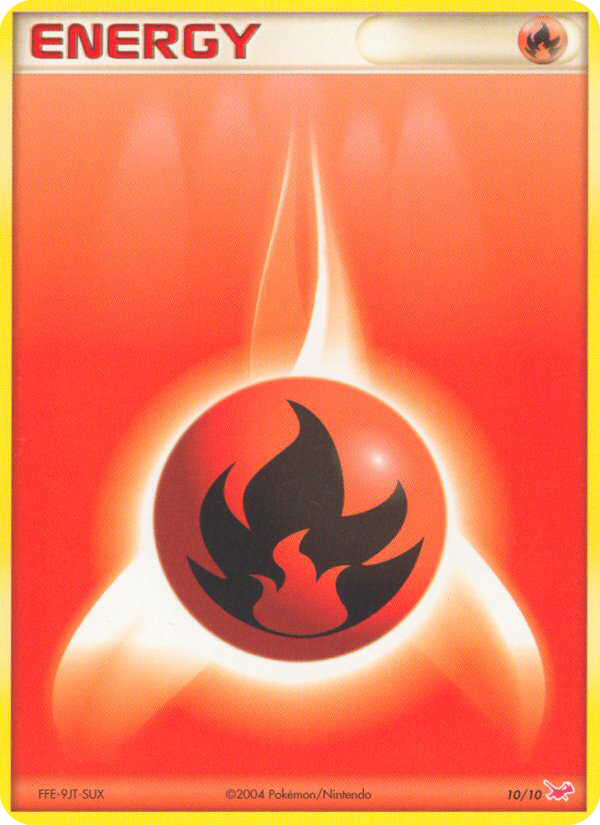 Fire Energy (10/10) - EX Trainer Kit Latias Pokémon Card