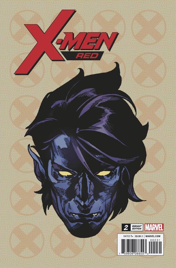 X-Men: Red #2 (Charest Headshot Variant Leg Ww)