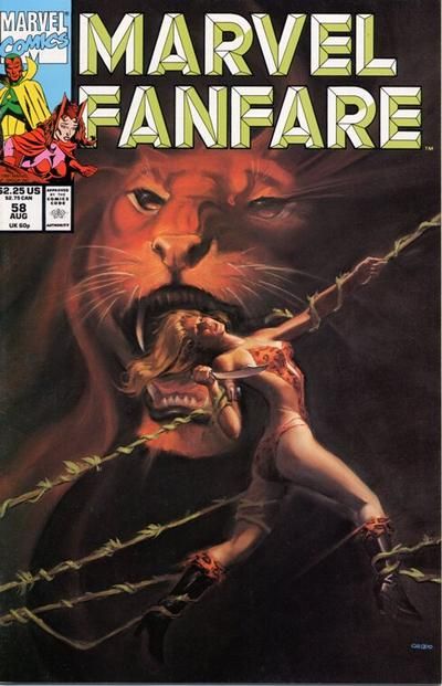 Marvel Fanfare #58 Comic