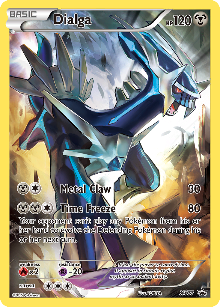 Dialga (XY77) - XY Black Star Promos Pokémon Card