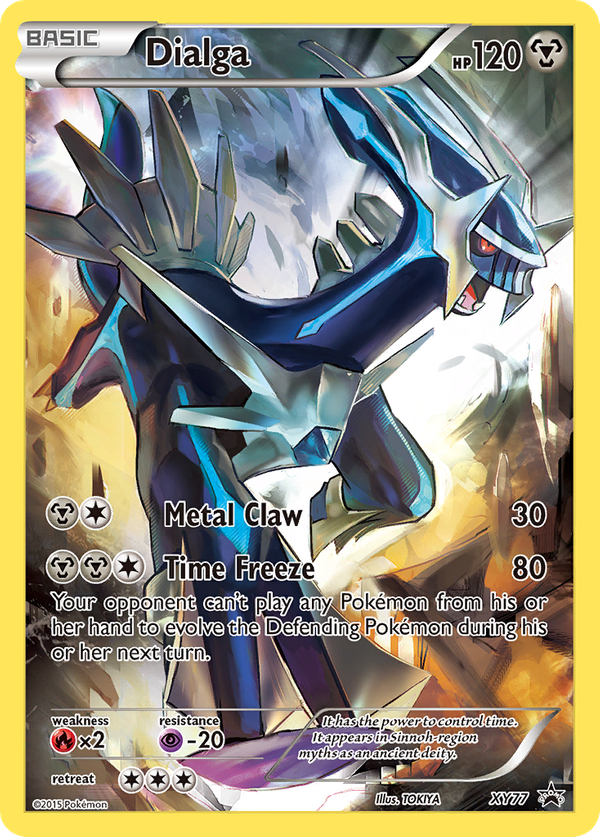 Dialga (XY77) - XY Black Star Promos