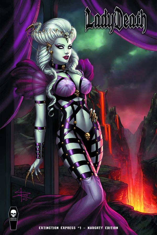 Lady Death: Extinction Express #1 (Naughty Cover Cover)