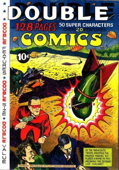Double Comics #1940 [Masked Mar Comic