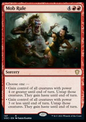 Mob Rule (Innistrad Crimson Vow Commander Decks)