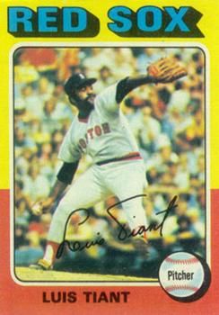 At Auction: Luis Tiant all star baseball card