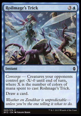 Roilmage's Trick (Battle for Zendikar) Trading Card