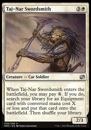 Taj-Nar Swordsmith (Modern Masters 2015) Trading Card