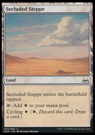 Secluded Steppe (Duel Decks : Anthology) Trading Card