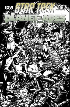 Star Trek/Planet of the Apes: The Primate Directive #1 (25 Copy Cover)