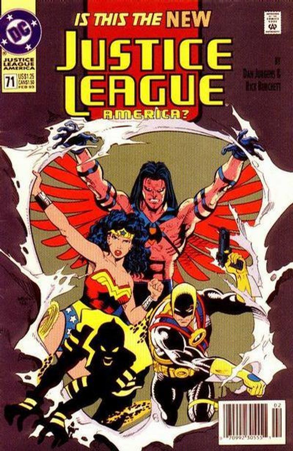 Justice League America #71