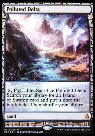 Polluted Delta (Zendikar Expeditions) Trading Card