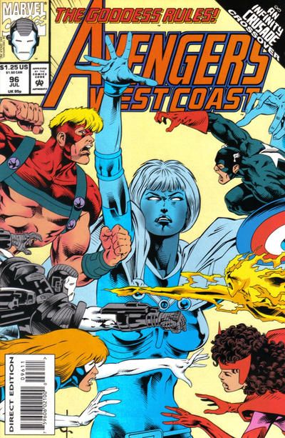 Avengers West Coast #96 Comic