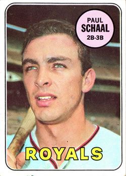 Paul Schaal 1969 Topps #352 Sports Card