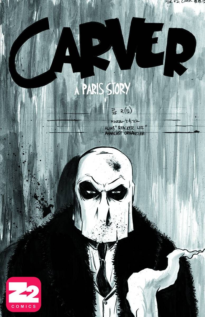 Carver Paris Story #2 Comic