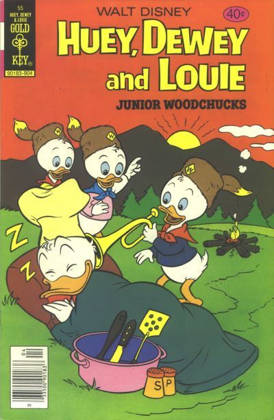 Huey, Dewey and Louie Junior Woodchucks #55 Comic