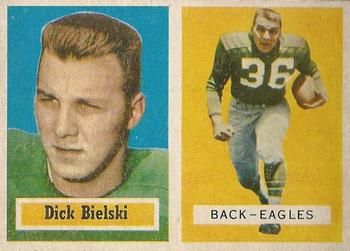 Dick Bielski 1957 Topps #13 Sports Card
