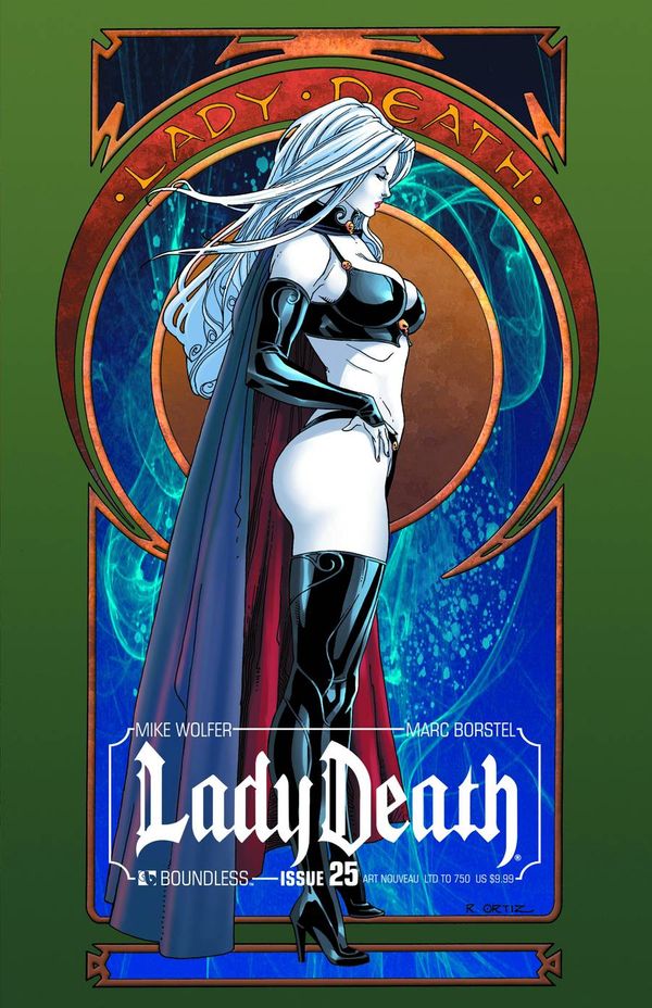 Lady Death  #25 (Art Nouveau Cover)