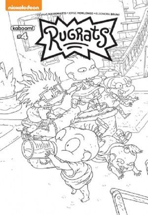 Rugrats #4 (Jorge Monlongo Connecting Coloring Book Variant)