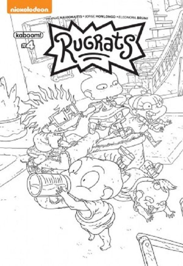 Rugrats #4 (Jorge Monlongo Connecting Coloring Book Variant)