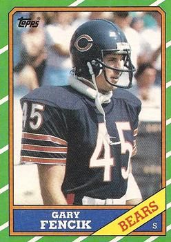 Gary Fencik 1986 Topps #28 Sports Card