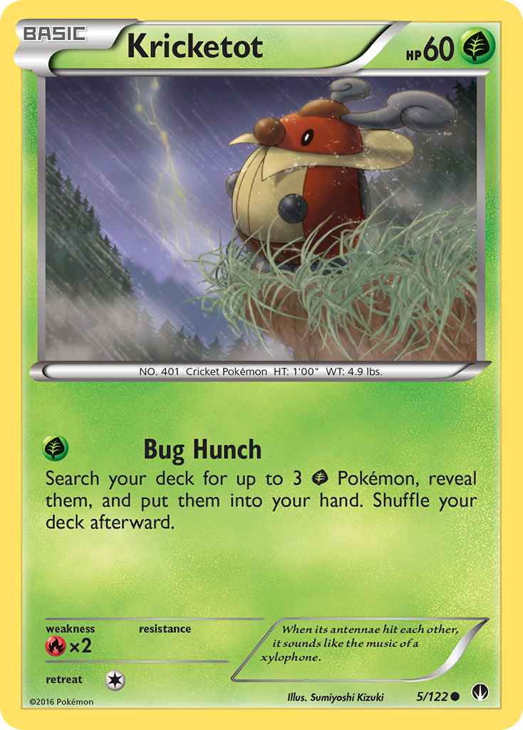 Kricketot (5/122) - BREAKpoint Pokémon Card