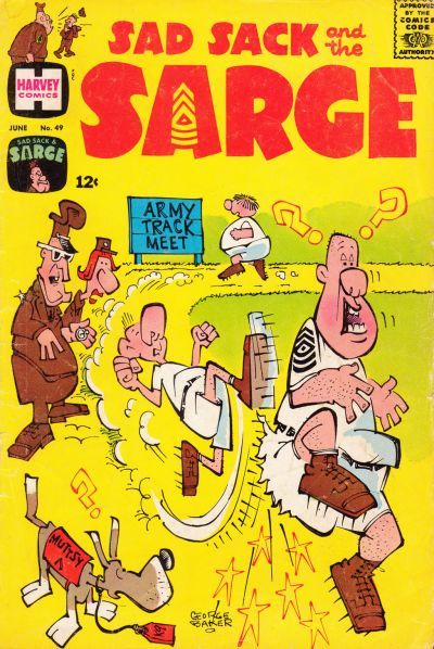 Sad Sack And The Sarge #49 Comic