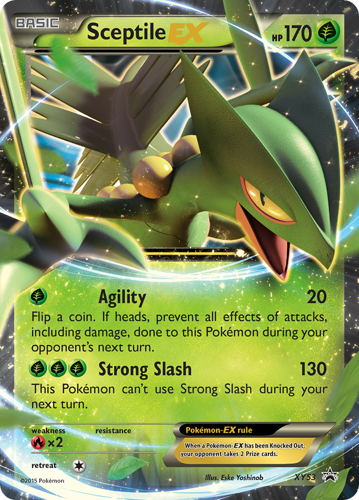 Sceptile EX (XY53) - XY Black Star Promos Pokémon Card